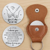 Custom Pocket Hug - Personalized Anniversary Wedding Gifts For Husband And Wife, Him And Her - Two Lives One Rhythm
