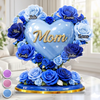 Custom Acrylic Plaque - Personalized Mother's Day Gifts For Mom, Grandma - Mom Love Always Protects