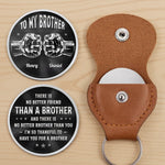 Custom Pocket Hug - Personalized Birthday Gifts For Brother - Growing Up Brothers Forever