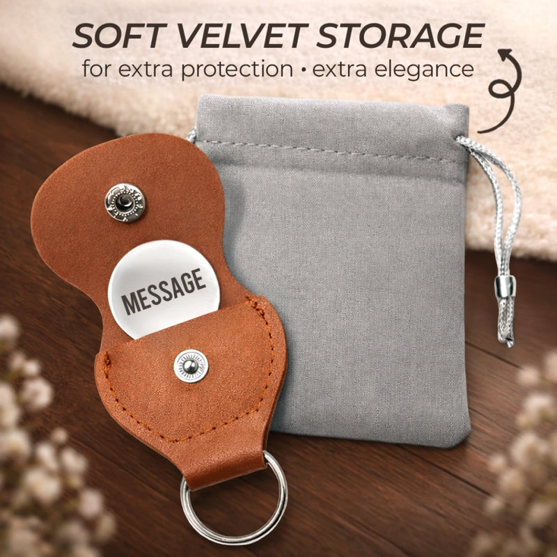 Custom Photo Pocket Hug - Personalized Memorial Sympathy Gifts For Loss Of Mom, Dad - In My Heart, Always With You