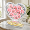 Custom Acrylic Plaque - Personalized Mother's Day Gifts For Mom, Grandma - Mom Love Never Ends