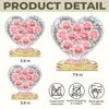 Custom Acrylic Plaque - Personalized Mother's Day Gifts For Mom, Grandma - Mom Love Never Ends