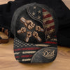 Custom Hat, All Over Print Classic Cap - Personalized Birthday Gifts For Dad, Grandpa - Dad And Grandpa Forever