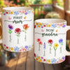 Custom Mug - Personalized Mother's Day Birthday Gifts For Mom, Grandma - A Lifetime Of Love In Bloom