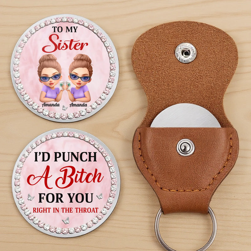 Custom Pocket Hug - Personalized Best Friend Birthday Gifts For Women, Besties, Sisters, BFF - Besties Since Day One