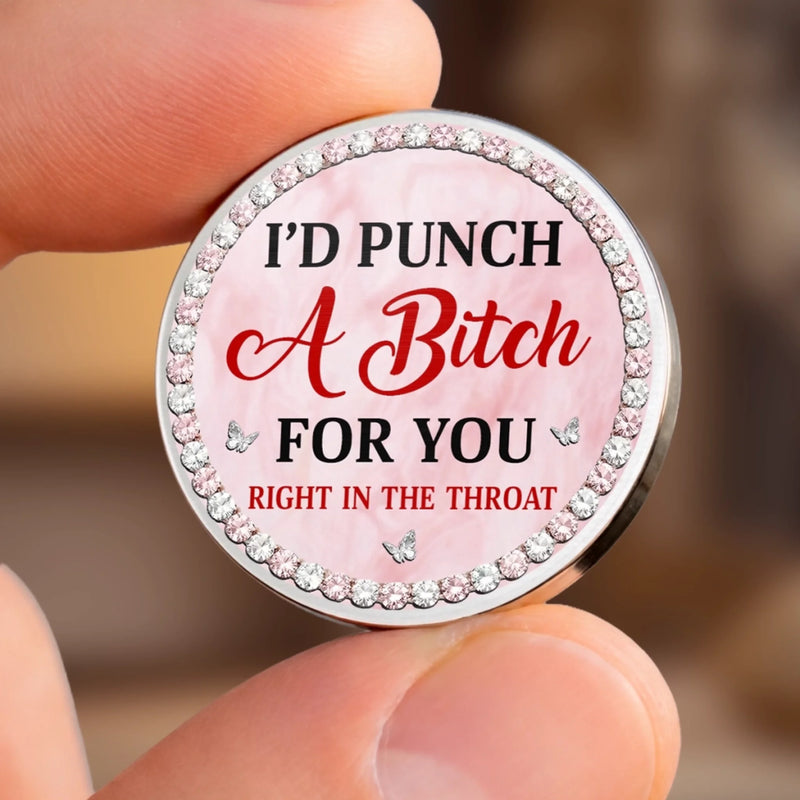 Custom Pocket Hug - Personalized Best Friend Birthday Gifts For Women, Besties, Sisters, BFF - Besties Since Day One