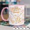 Custom 3D Inflated Effect Printed Accent Mug - Personalized Mother's Day Gifts For Mom, Daughter - Mom And Daughter Forever