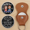 Custom Pocket Hug - Personalized Birthday Gifts For Mom, Son - Love You To The Moon