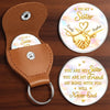 Custom Pocket Hug - Personalized Best Friend Birthday Gifts For Women, Besties, Sisters, BFF - Lucky To Have You