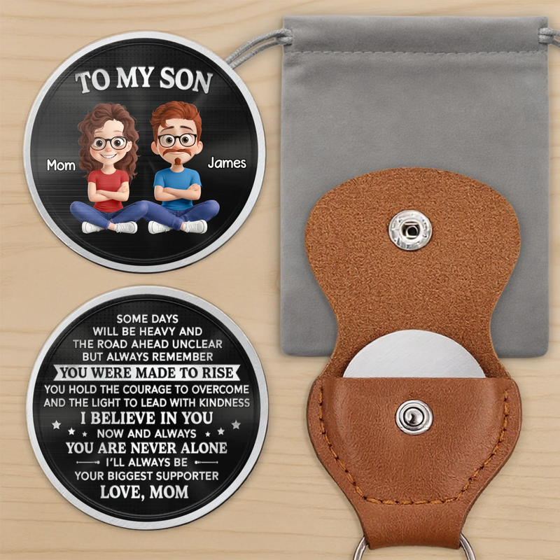 Custom Pocket Hug - Personalized Birthday Gifts For Mom, Son - Always By Your Side