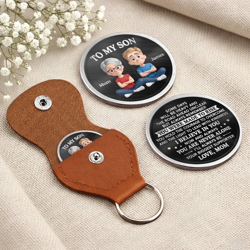 Custom Pocket Hug - Personalized Birthday Gifts For Mom, Son - Always By Your Side