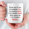 Taza Personalizada – Regalo Personalizado De Aniversario De Bodas Para Esposo Y Esposa, Para Él Y Para Ella – Bebe Amor Y Repite