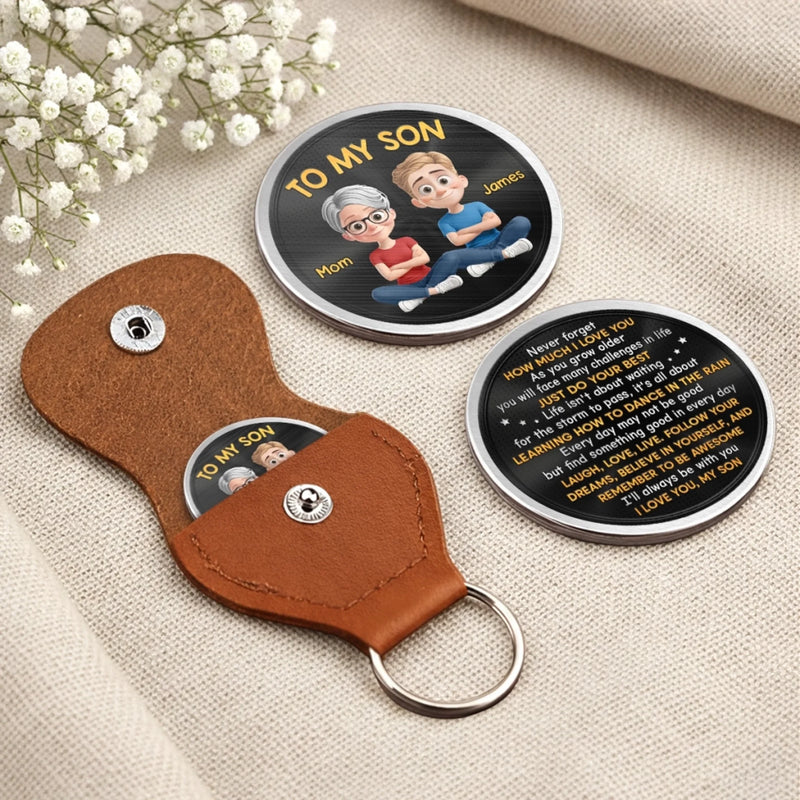 Custom Pocket Hug - Personalized Birthday Gifts For Mom, Son - Always Near You
