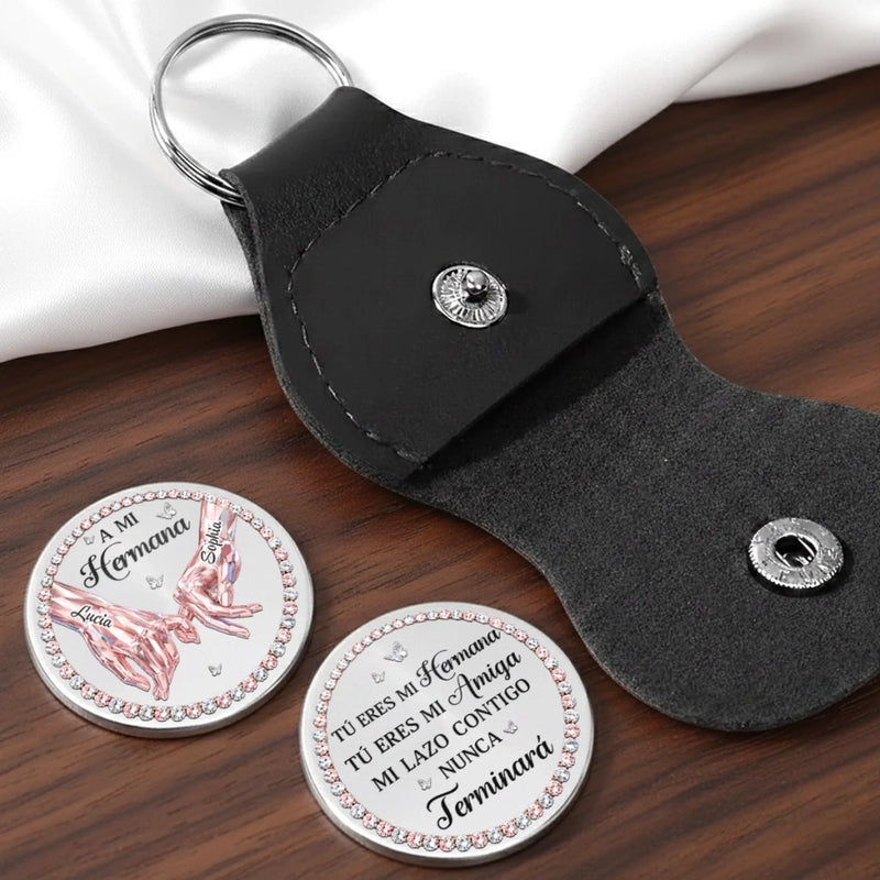 Abrazo De Bolsillo Personalizado – Regalo De Cumpleaños Personalizado Para Mejores Amigas, Hermanas, BFF – Mejores Amigas Para Siempre