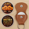 Custom Pocket Hug - Personalized Birthday Gifts For Brother - Brothers For A Lifetime