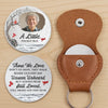 Custom Photo Cardinal Pocket Hug - Personalized Memorial Sympathy Gifts For Loss Of Mom, Dad - Made Just For You