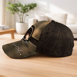 Custom Hat, All Over Print Classic Cap - Personalized 4th Of July Gifts For Dad, Grandpa - Freedom Runs In My Blood