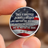 Custom Pocket Hug - Personalized Birthday Gifts For Brother - Together We Rise Brothers