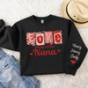 Custom Unisex Sweater, Hoodie - Personalized Mother's Day Birthday Gifts For Mom, Grandma - Heart Of The Family