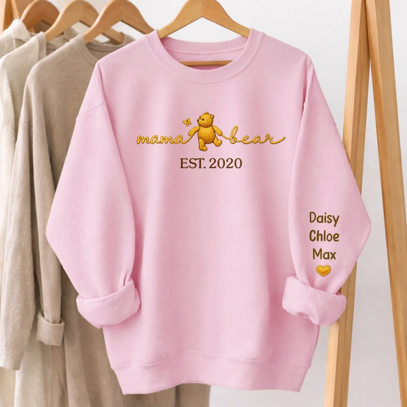 Custom Unisex Sweater, Hoodie - Personalized Mother's Day Birthday Gifts For Mom, Grandma - Mama, My Favorite Title