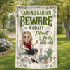 Custom Flag - Personalized Birthday Garden Gifts For Gardeners - Bloom Where You Grow