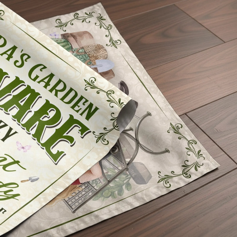 Custom Flag - Personalized Birthday Garden Gifts For Gardeners - Bloom Where You Grow