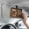 Clip Personalizado Para Visera De Coche Con Foto – Regalo De Aniversario De Boda Personalizado Para Esposo Y Esposa, Para Él Y Para Ella - Amor Que Nunca Termina