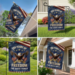 Custom Flag - Personalized America 250th Anniversary Gifts For Mom, Dad, Brother, Sister, Kids - Family Is Our Home