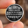 Custom Pocket Hug - Personalized Birthday Gifts For Brother - Brothers Through Every Storm Together