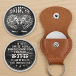 Custom Pocket Hug - Personalized Birthday Gifts For Brother - Brothers Stand Strong Together