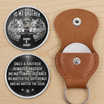 Custom Pocket Hug - Personalized Birthday Gifts For Brother - Brothers Built To Last