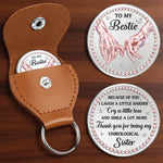 Custom Pocket Hug - Personalized Best Friend Birthday Gifts For Women, Besties, Sisters, BFF - My Unbiological Sister