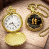Custom Pocket Watch - Personalized Birthday Gifts For Brother - Brothers Share Every Memory