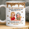 Custom 3D Inflated Effect Printed Mug - Personalized Mother's Day Gifts For Mom, Daughter - Like Mother Like Daughter