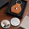 Custom Photo Pocket Hug - Personalized Memorial Sympathy Gifts For Loss Of Mom, Dad - In Loving Memory Of A Beautiful Soul