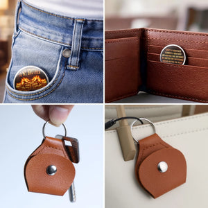 Custom Pocket Hug - Personalized Birthday Gifts For Brother - Always Standing With Brothers