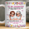 Custom 3D Inflated Effect Printed Mug - Personalized Mother's Day Gifts For Mom, Daughter - Queen Of My Family