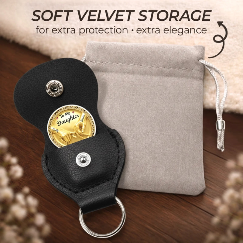 Custom Pocket Hug - Personalized Birthday Gifts For Daughter - Your Biggest Supporter