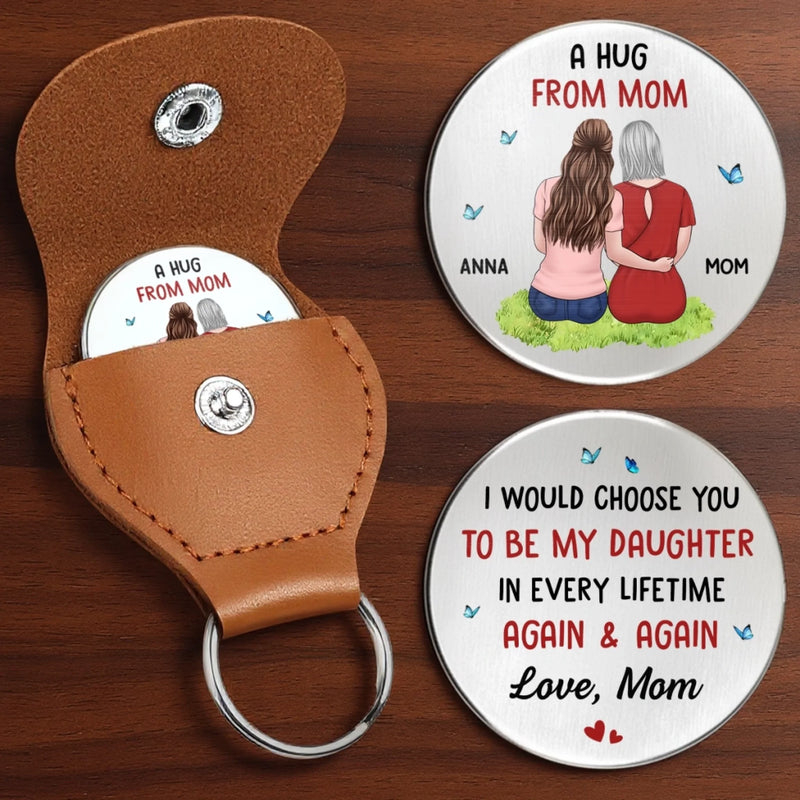 Custom Pocket Hug - Personalized Birthday Gifts For Daughter - The Best Kind Of Love