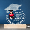 Custom Photo Around You, All Who Love You - Family Personalized Custom Shaped 3D LED Light - Graduation Gift For Family Members, Siblings, Brothers, Sisters