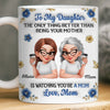 Custom 3D Inflated Effect Printed Mug - Personalized Mother's Day Gifts For Mom, Daughter - My Daughter Is My Pride