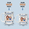 Custom 3D Inflated Effect Printed Mug - Personalized Mother's Day Gifts For Mom, Daughter - My Daughter Is My Pride
