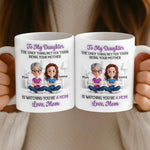 Custom 3D Inflated Effect Printed Mug - Personalized Mother's Day Gifts For Mom, Daughter - Always My Little Girl