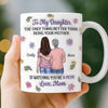 Custom 3D Inflated Effect Printed Mug - Personalized Mother's Day Gifts For Mom, Daughter - Forever My Girl