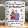 Custom 3D Inflated Effect Printed Mug - Personalized Mother's Day Gifts For Mom, Daughter - Forever My Girl