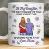 Custom 3D Inflated Effect Printed Mug - Personalized Mother's Day Gifts For Mom, Daughter - Forever My Girl