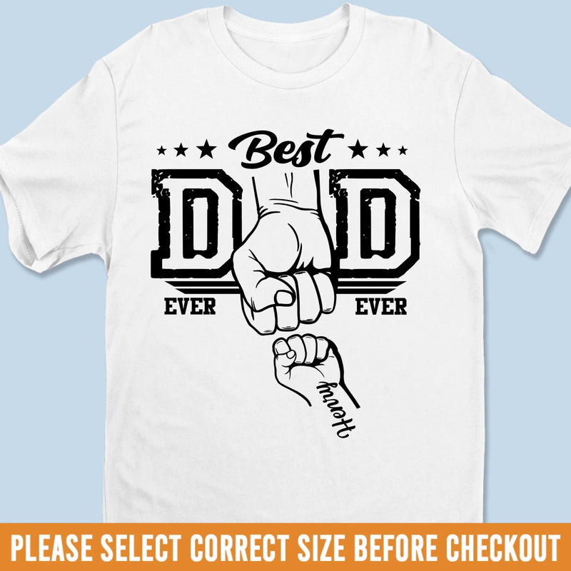 Custom Unisex T-shirt, Premium T-shirt, Hoodie - Personalized Birthday Gifts For Dad, Grandpa - Best Dad In The Universe