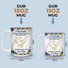 Custom 3D Inflated Effect Printed Mug - Personalized Mother's Day Gifts For Mom, Daughter - A Daughter Brightens Life