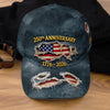 Custom Hat, All Over Print Classic Cap - Personalized America 250th Anniversary Gifts For Women, Men - Built On Liberty