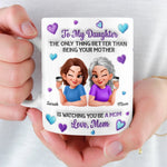 Custom 3D Inflated Effect Printed Mug - Personalized Mother's Day Birthday Gifts For Mom, Daughter - This Is My Favorite Chapter For You